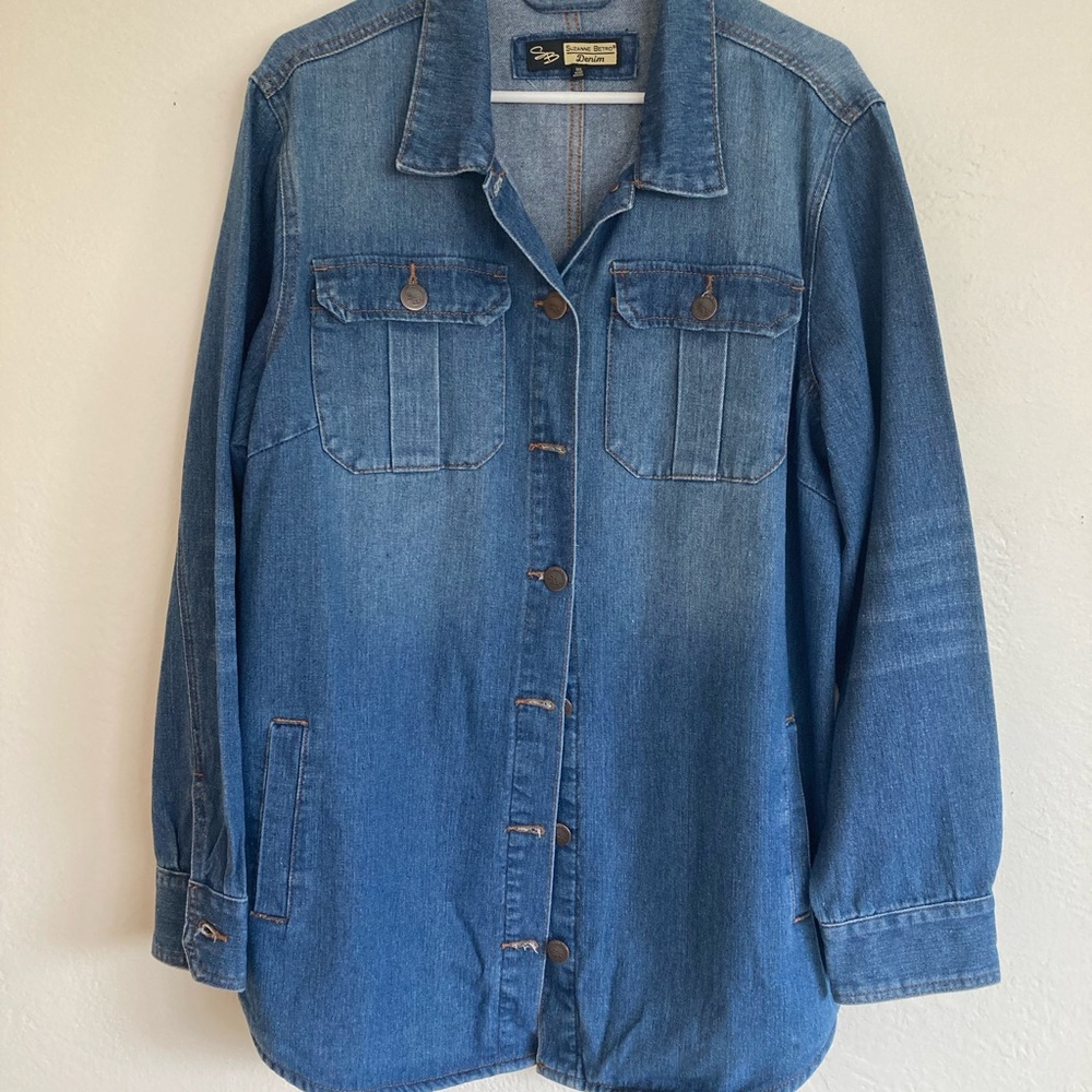 Suzanne Betro Blue Jean Jacket